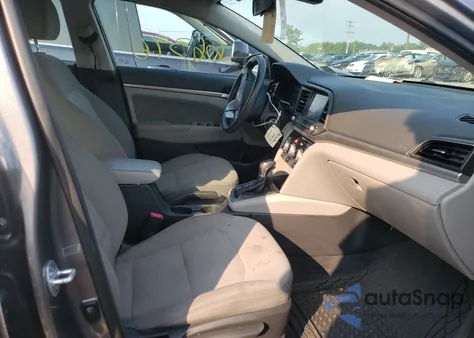 2019 Hyundai Elantra Sel from USA, damaged, VIN 5NPD84LF6KH472727